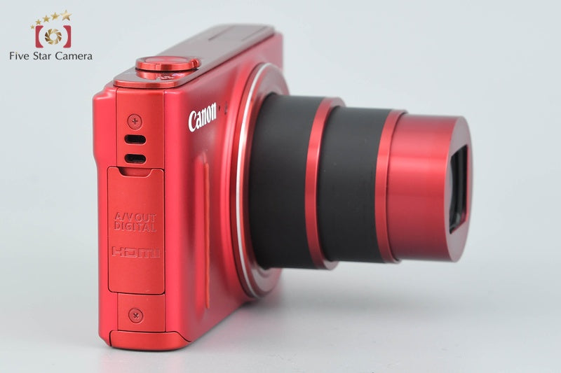 Canon PowerShot SX610 HS Red 20.2 MP Digital Camera