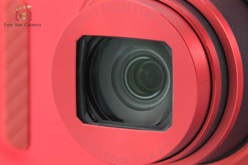 Canon PowerShot SX610 HS Red 20.2 MP Digital Camera