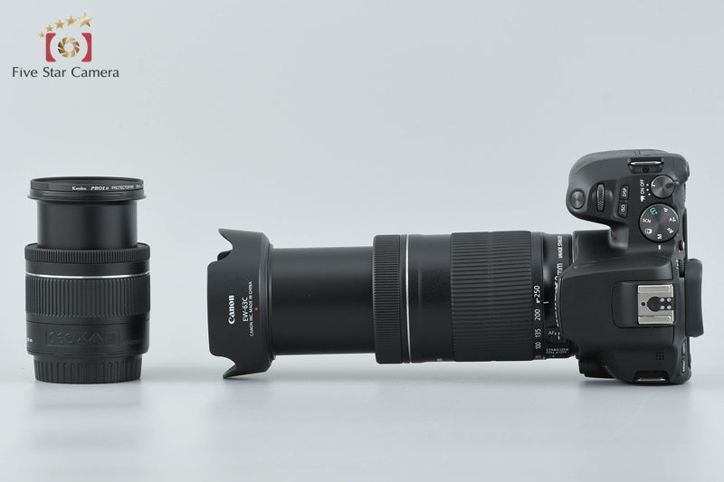 Canon EOS Kiss X10 / Rebel SL3 / 250D / 200DII 24.1 MP 18-55 55-250 Lenses