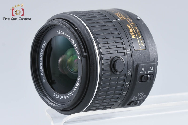 "Count 2,751" Nikon D5300 Black 24.2 MP DSLR Camera 18-55 VR II Lens w/ Box