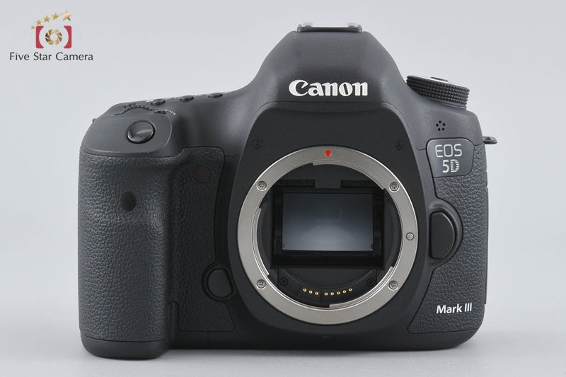 "Count 4,758" Canon EOS 5D Mark III 22.3 MP DSLR Camera Body