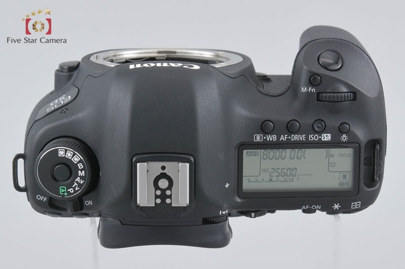 "Count 4,758" Canon EOS 5D Mark III 22.3 MP DSLR Camera Body