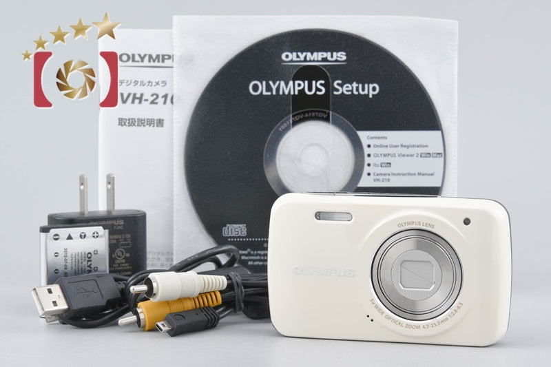 OLYMPUS VH-210 White 14.0 MP Digital Camera