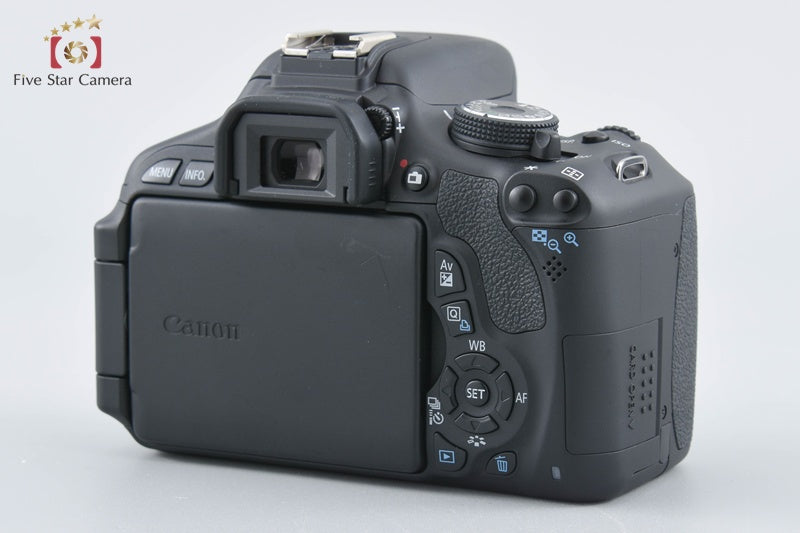 "Count 1,830" Canon EOS Kiss X5 / Rebel T3i / 600D 18.0 MP EF-S 18-55 IS II Lens