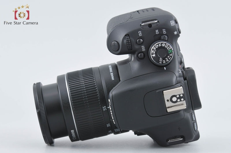 "Count 1,830" Canon EOS Kiss X5 / Rebel T3i / 600D 18.0 MP EF-S 18-55 IS II Lens