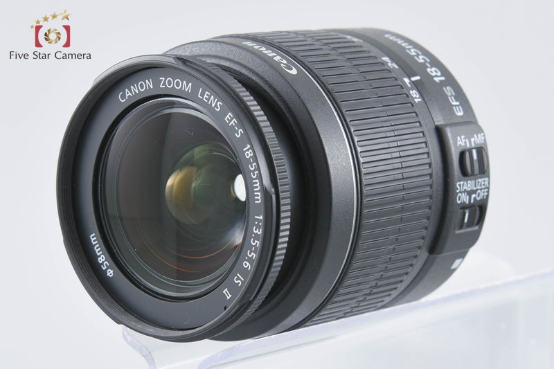 "Count 1,830" Canon EOS Kiss X5 / Rebel T3i / 600D 18.0 MP EF-S 18-55 IS II Lens