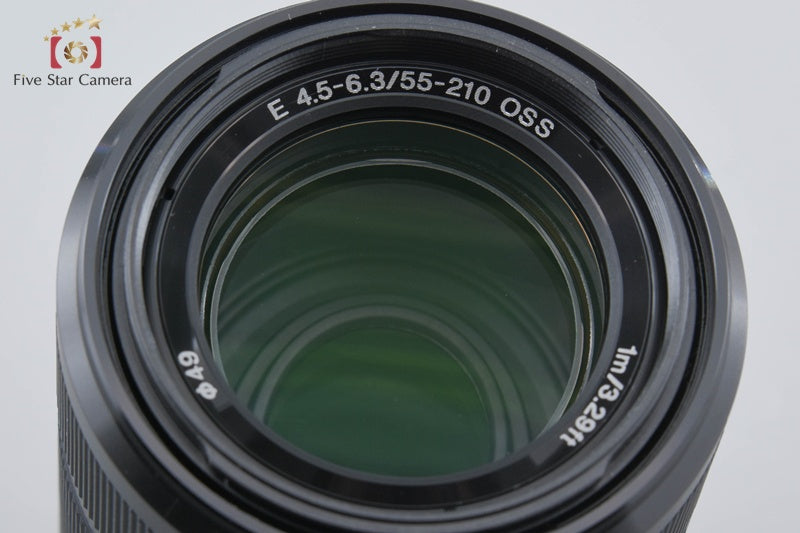 Sony E 55-210mm f/4.5-6.3 OSS Black SEL55210