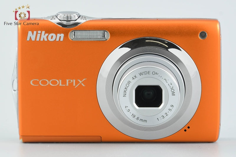 Nikon COOLPIX S3000 Fine Orange 12.0 MP Digital Camera
