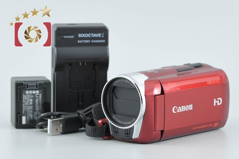 Canon iVIS HF R31 Red Full HD Digital Camcorder