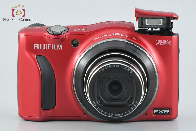 Fujifilm FinePix F820EXR Red 16.0 MP Digital Camera