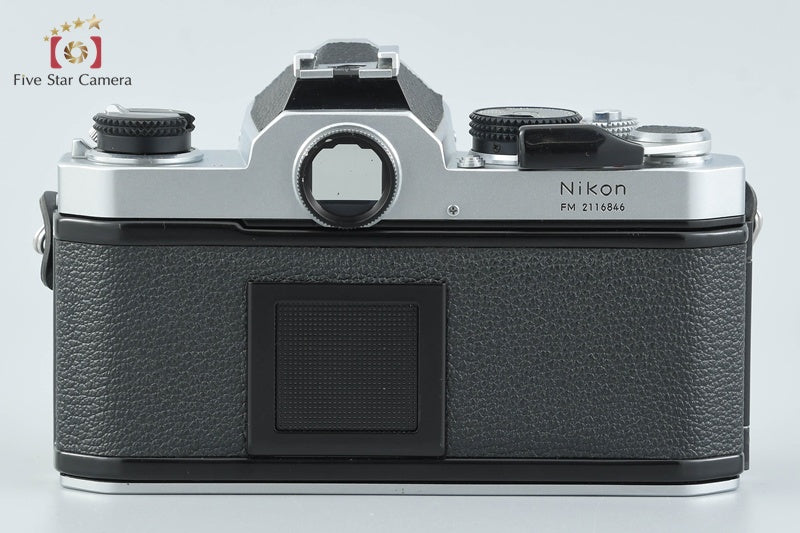 Nikon FM Silver Early Model 35mm SLR Film Camera Body