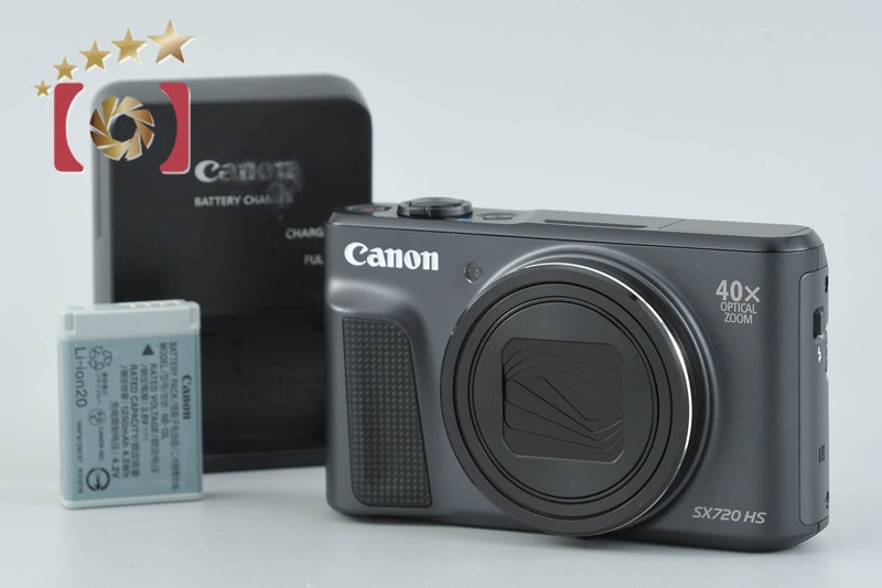 Canon PowerShot SX720 HS Black 20.3 MP Digital Camera