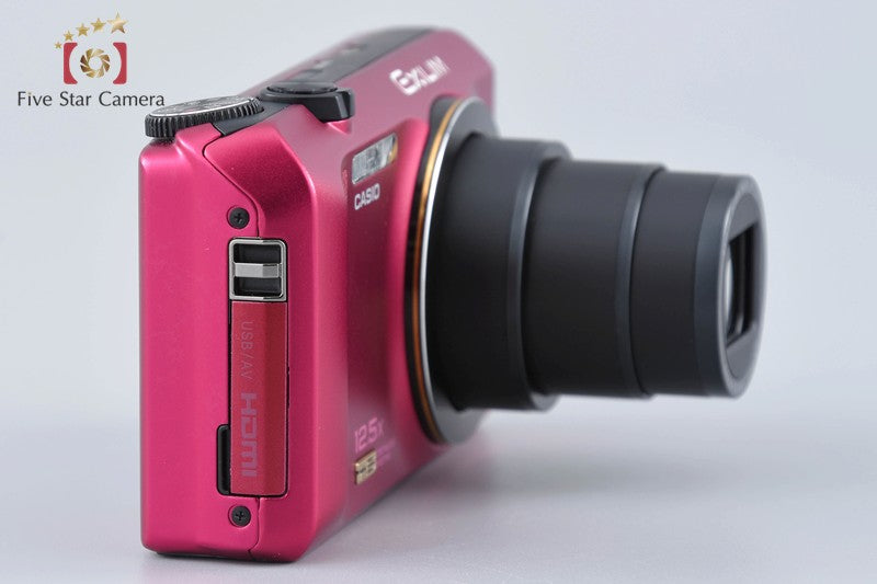Casio HIGH SPEED EXILIM EX-ZR200 Red 16.1 MP Digital Camera