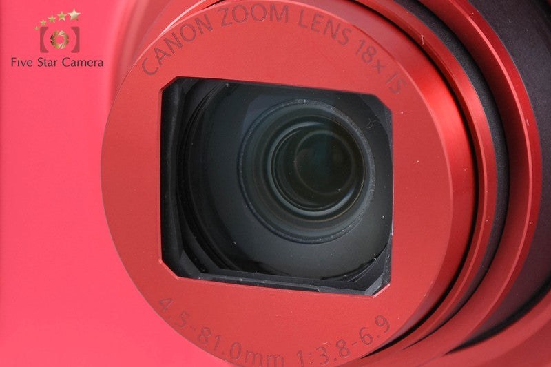 Canon PowerShot SX610 HS Red 20.2 MP Digital Camera