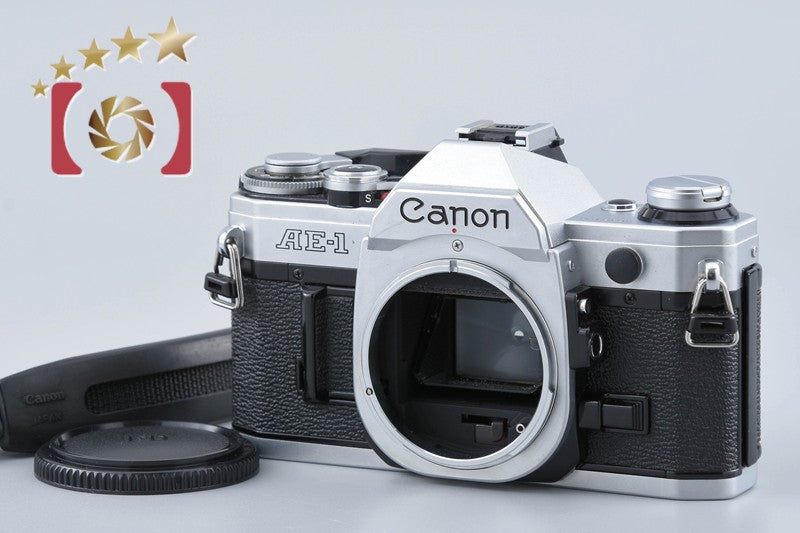 Canon AE-1 Silver 35mm SLR Film Camera Body
