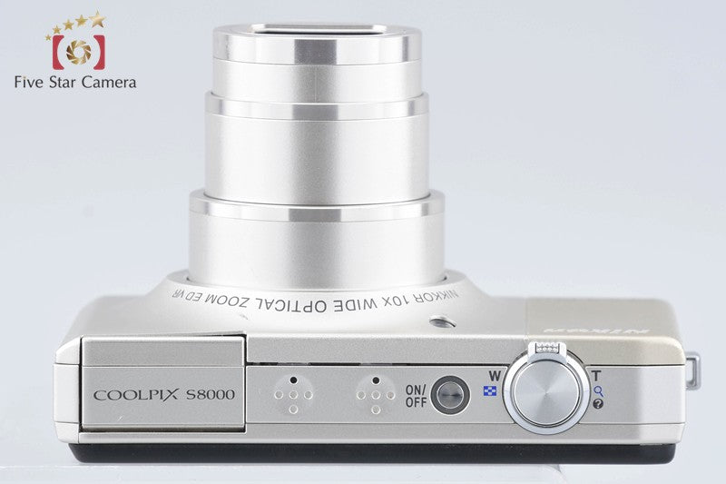 Nikon COOLPIX S8000 Champagne Silver 14.2 MP Digital Camera