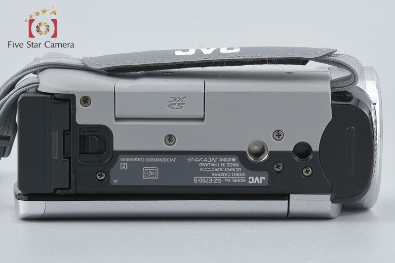 JVC Everio GZ-E750 Silver Full HD Video Camcorder w/ Box