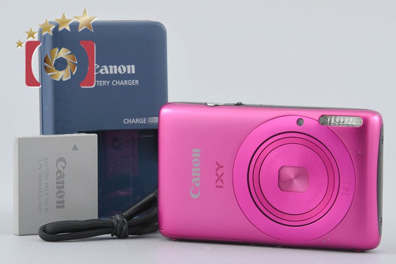 Canon IXY 400F Pink 14.1 MP Digital Camera