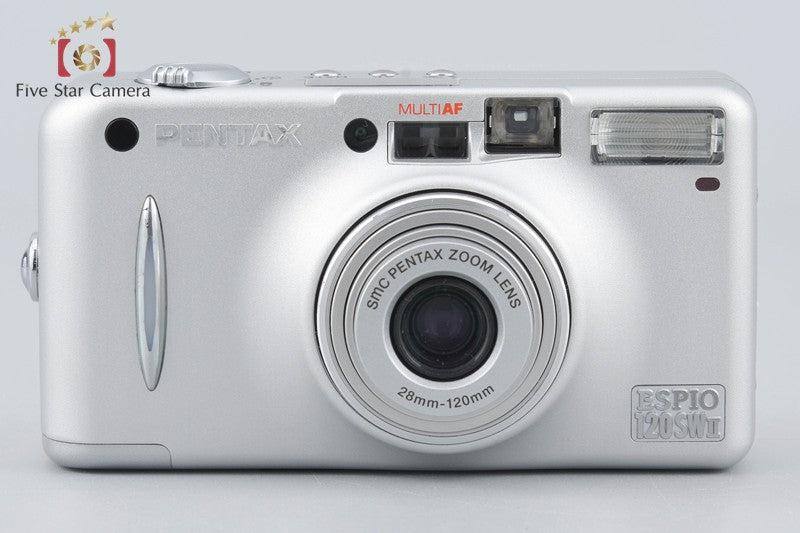 Pentax ESPIO 120SWII Silver 35mm Point & Shoot Film Camera