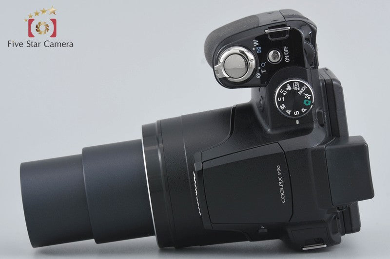 Nikon COOLPIX P90 Black 12.1 MP Digital Camera