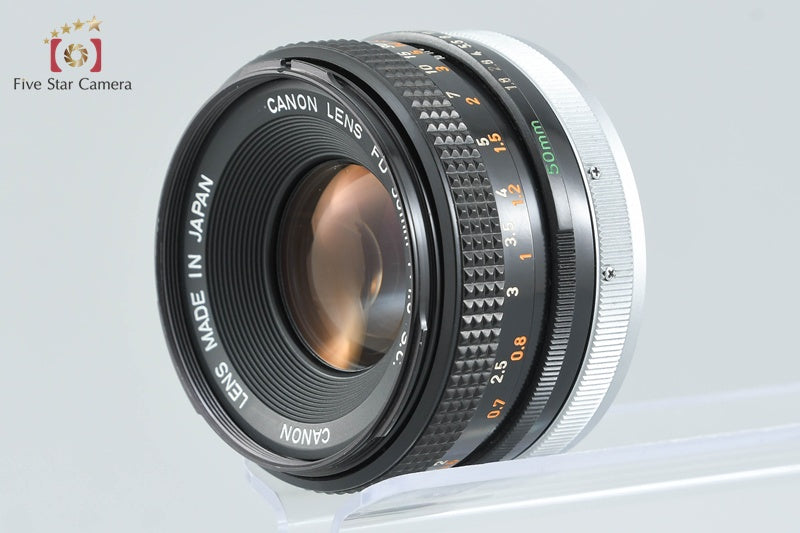 Canon AE-1 Black 35mm SLR Film Camera + FD 50mm f/1.8 S.C.