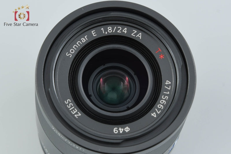 Sony Carl Zeiss Sonnar T* E 24mm f/1.8 ZA SEL24F18Z w/ Box