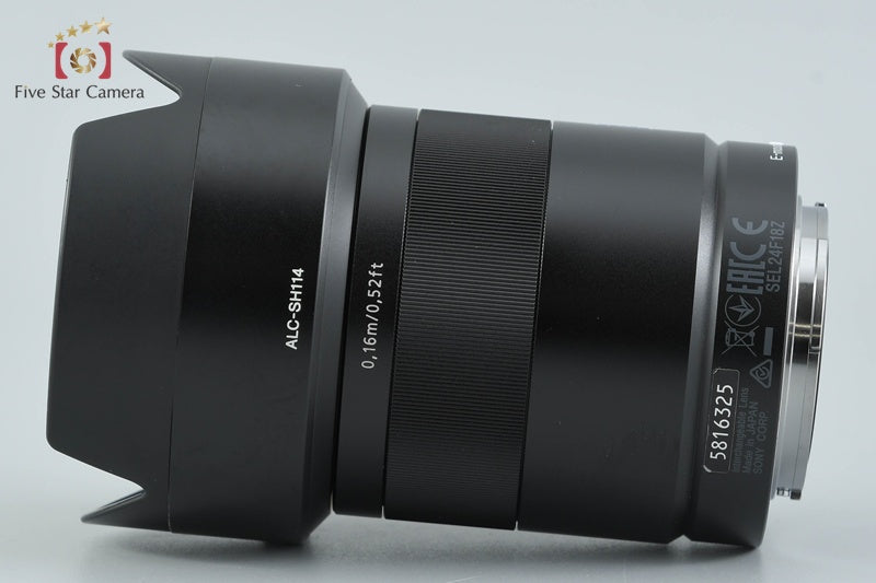 Sony Carl Zeiss Sonnar T* E 24mm f/1.8 ZA SEL24F18Z w/ Box