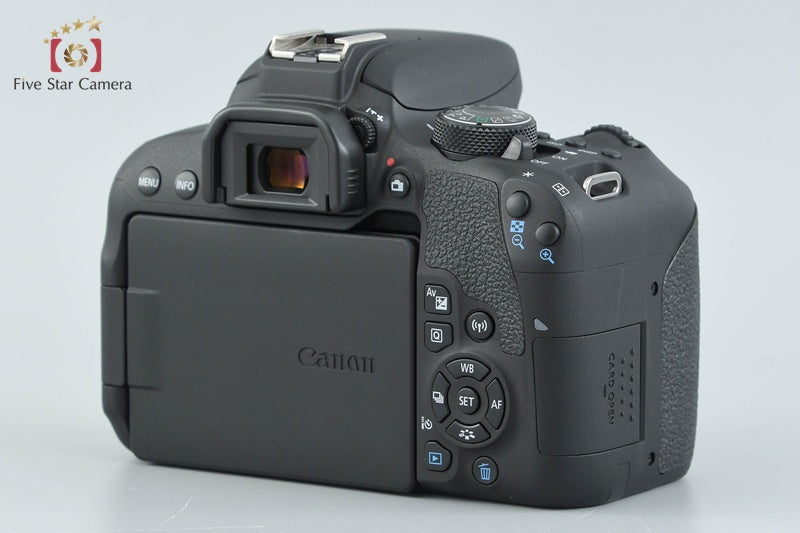 "Count 2,226" Canon EOS Kiss X9i / Rebel T7i / 800D 24.2 MP DSLR Camera Body