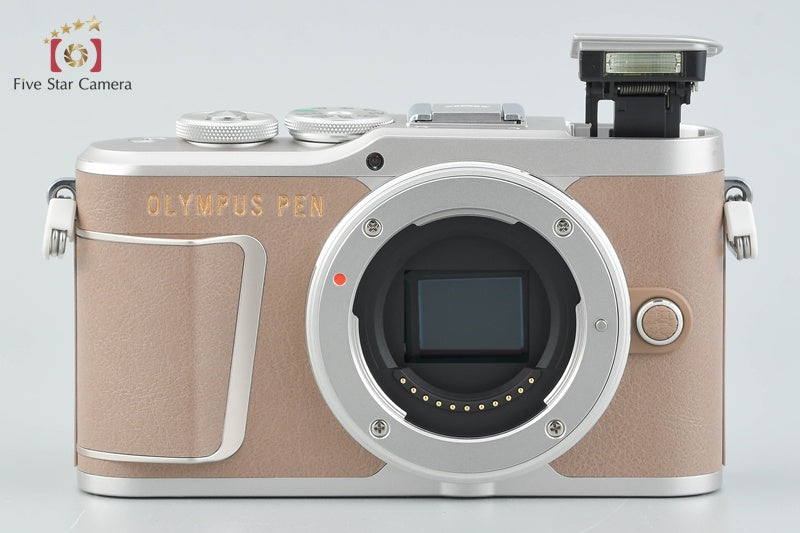 "Count 268" Olympus PEN E-PL10 Brown 16.1 MP EZ 14-42 40-150 Lenses