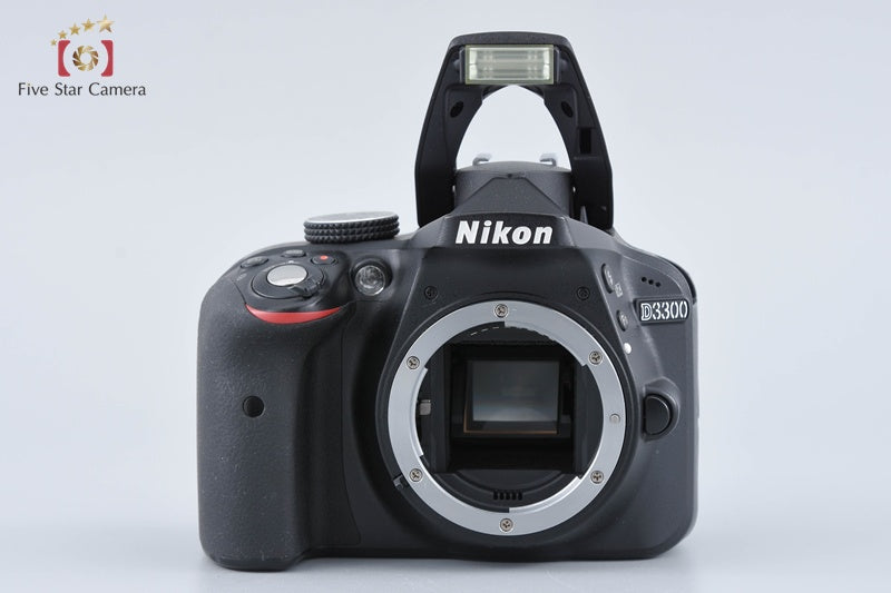 Nikon D3300 Black 24.2 MP DSLR Camera Body