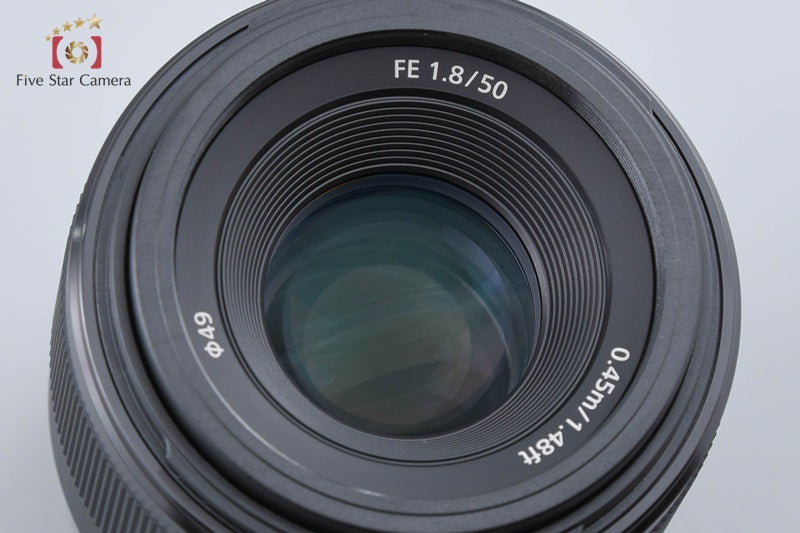 Sony FE 50mm f/1.8 SEL50F18F Sony Full Frame E-Mount Lens w/ Box