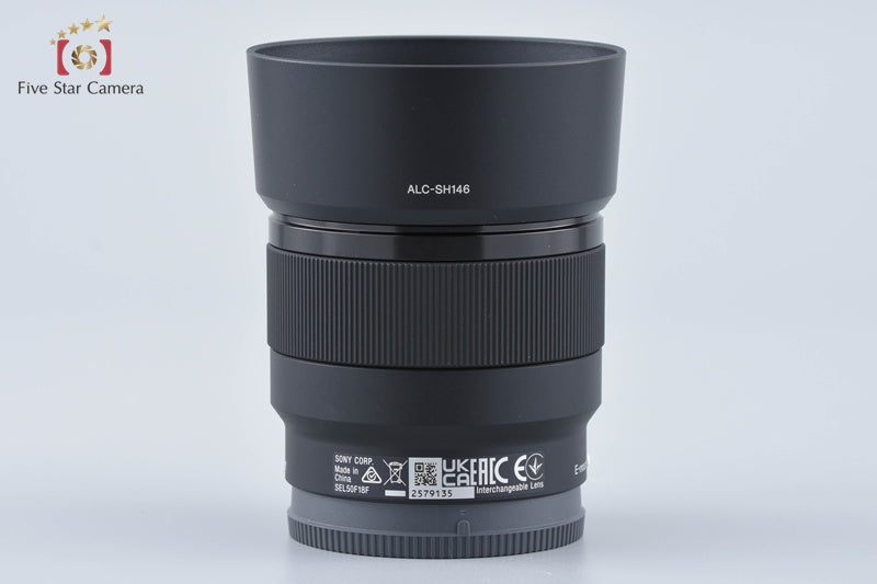 Sony FE 50mm f/1.8 SEL50F18F Sony Full Frame E-Mount Lens w/ Box