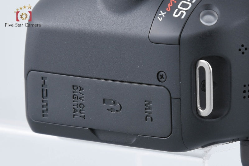 "Count 3,704" Canon EOS Kiss X7 / Rebel SL1 / 100D 18.0 MP DSLR Camera Body