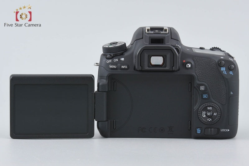"Count 4,638" Canon EOS 8000D / Rebel T6s / 760D 24.2 MP Digital SLR Camera Body