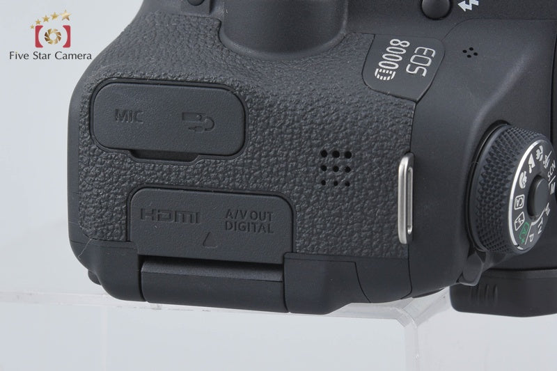 "Count 4,638" Canon EOS 8000D / Rebel T6s / 760D 24.2 MP Digital SLR Camera Body