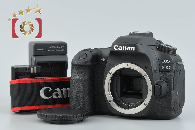 "Shutter count 590" Canon EOS 80D 24.2 MP Digital SLR Camera Body