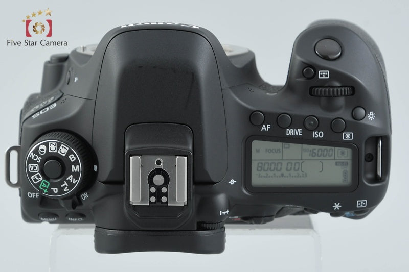 "Shutter count 590" Canon EOS 80D 24.2 MP Digital SLR Camera Body