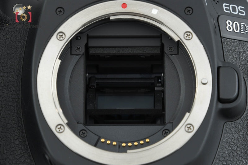 "Shutter count 590" Canon EOS 80D 24.2 MP Digital SLR Camera Body