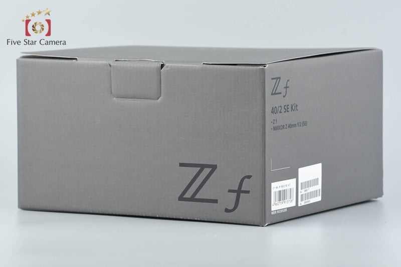 "Count 379" Nikon Zf Black 24.5 MP Digital Mirrorless Camera 40mm SE Lens w/ Box