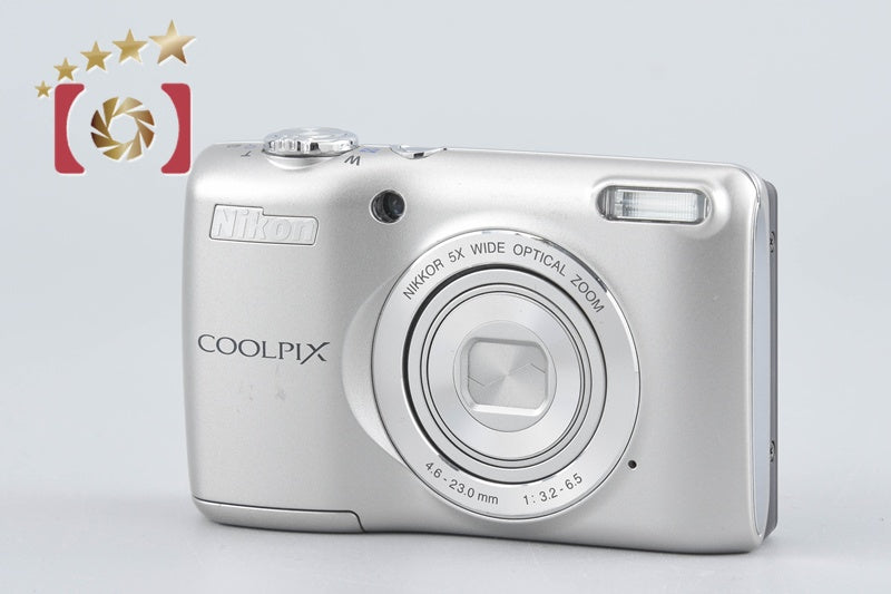Nikon COOLPIX L26 Silver 16.1 MP Digital Camera
