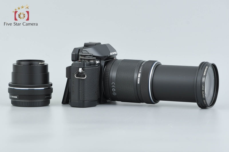 "Count 784" Olympus OM-D E-M10 Black 16.1 MP 14-42 40-150 Lenses w/ Box