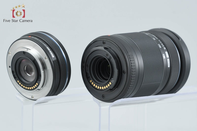 "Count 784" Olympus OM-D E-M10 Black 16.1 MP 14-42 40-150 Lenses w/ Box