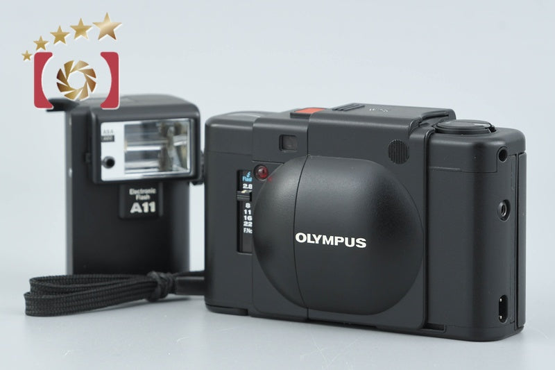 Olympus XA Black 35mm Point & Shoot Film Camera