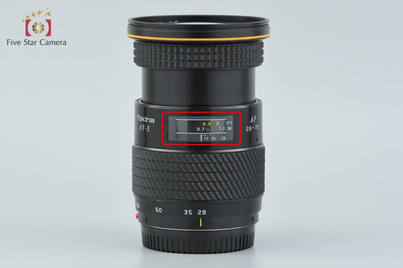 Tokina AT-X AF 28-70mm f/2.8 for Sony / Minolta A Mount