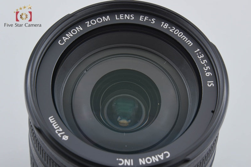 Canon EF-S 18-200mm f/3.5-5.6 IS
