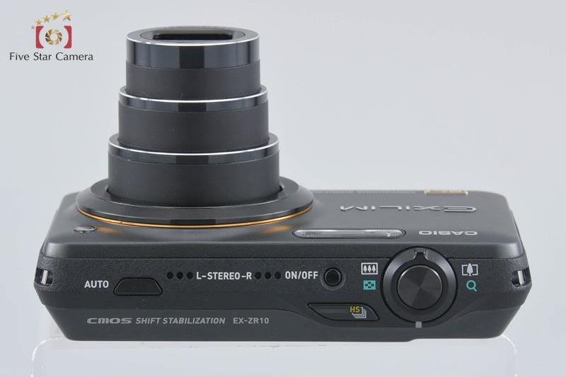 Casio HIGH SPEED EXILIM EX-ZR10 Black 12.1 MP Digital Camera