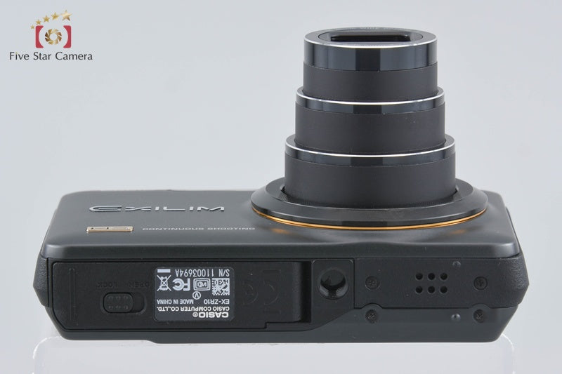 Casio HIGH SPEED EXILIM EX-ZR10 Black 12.1 MP Digital Camera