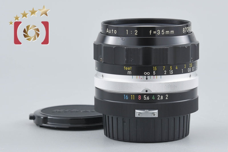 Nikon NIKKOR-O.C Auto 35mm f/2 Non Ai Lens