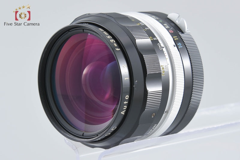 Nikon NIKKOR-O.C Auto 35mm f/2 Non Ai Lens