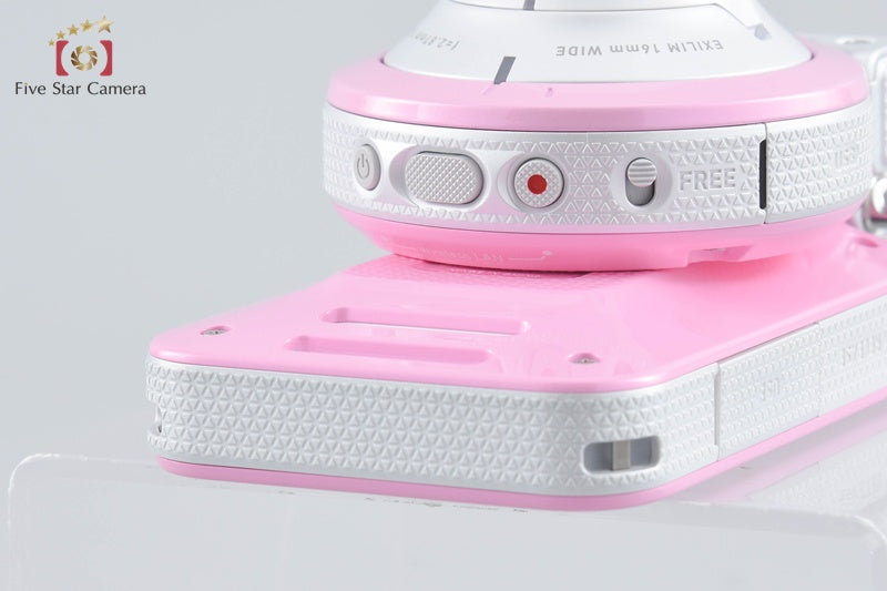 Casio EXILIM EX-FR100L Pink 10.2 MP Digital Camera w/ Box